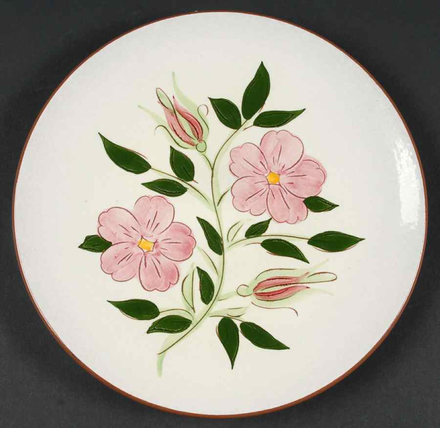 Wild Rose Salad Plate by Stangl-1