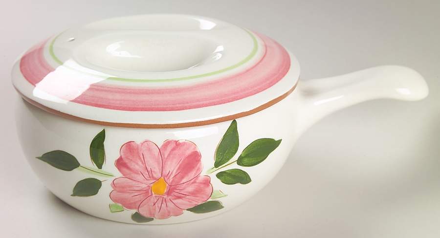 Wild Rose Individual Casserole & Lid by Stangl-1