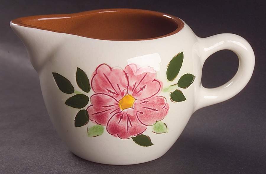 Wild Rose Creamer by Stangl-1