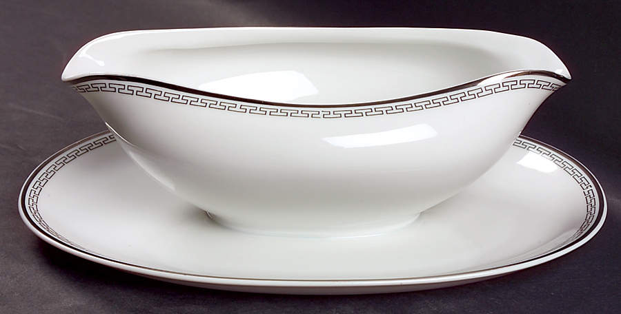Countess Gravy Boat with Attached Underplate by Stonegate-1