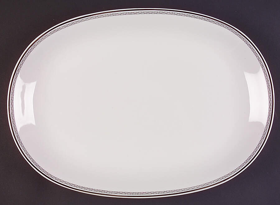 Countess 15" Oval Serving Platter by Stonegate-1