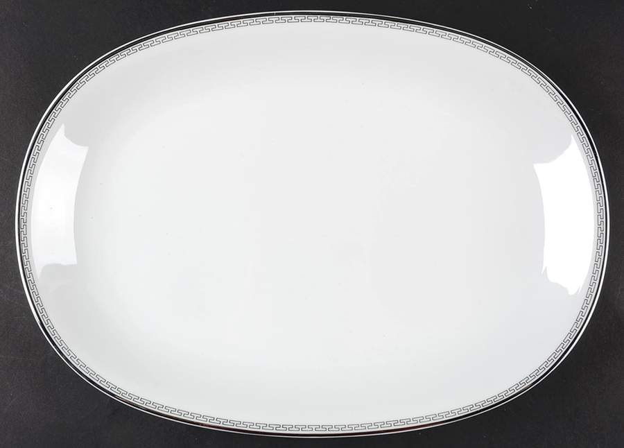 Countess 13" Oval Serving Platter by Stonegate-1