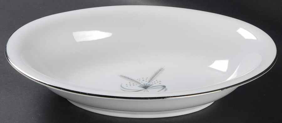 Harvest Stars Blue 10" Oval Vegetable Bowl by Stonegate-1