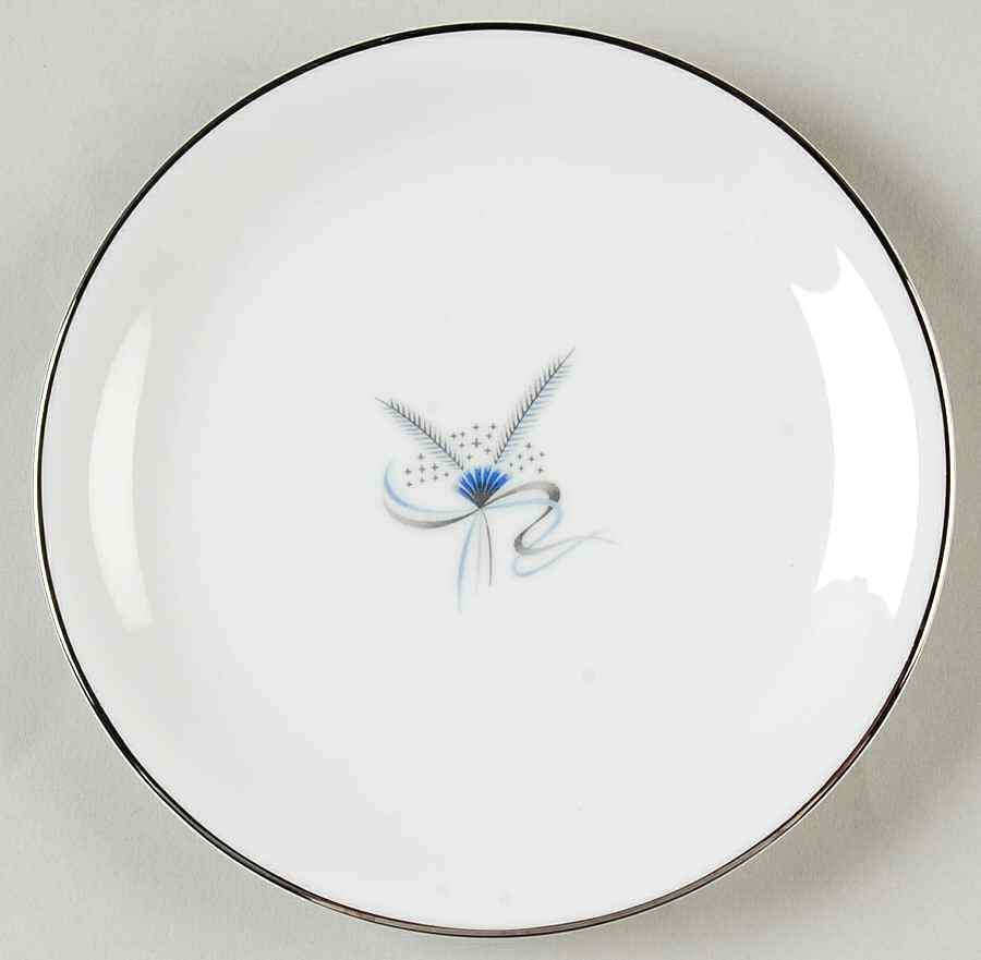 Harvest Stars Blue Bread & Butter Plate by Stonegate-1