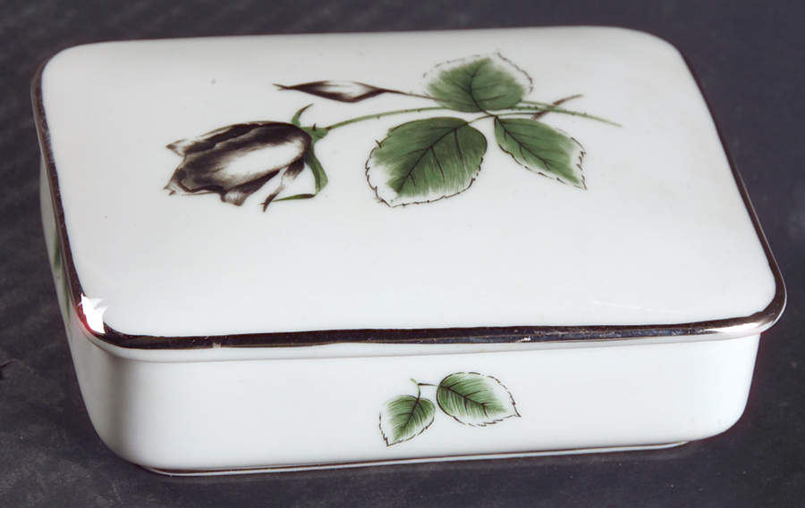Midnight Rose Cigarette Box & Lid by Stonegate-1