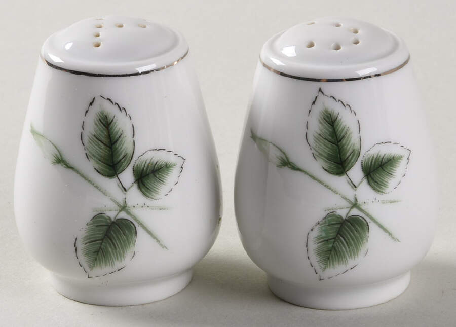 Midnight Rose Salt & Pepper Set by Stonegate-1