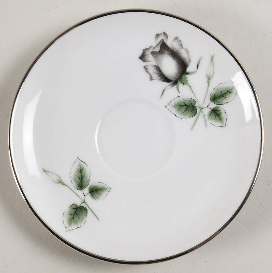 Midnight Rose Saucer for Demitasse Cup by Stonegate-1