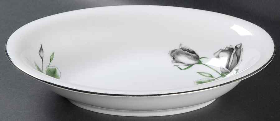 Midnight Rose 10" Oval Vegetable Bowl by Stonegate-1