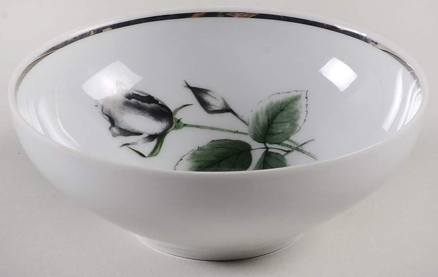 Midnight Rose Coupe Cereal Bowl by Stonegate-1