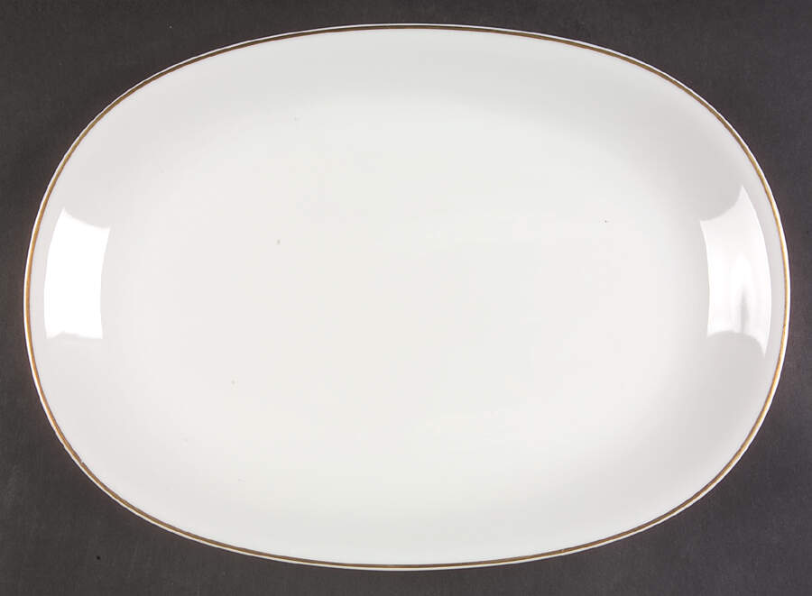 My Devotion (Gold Trim) 13" Oval Serving Platter by Stonegate-1