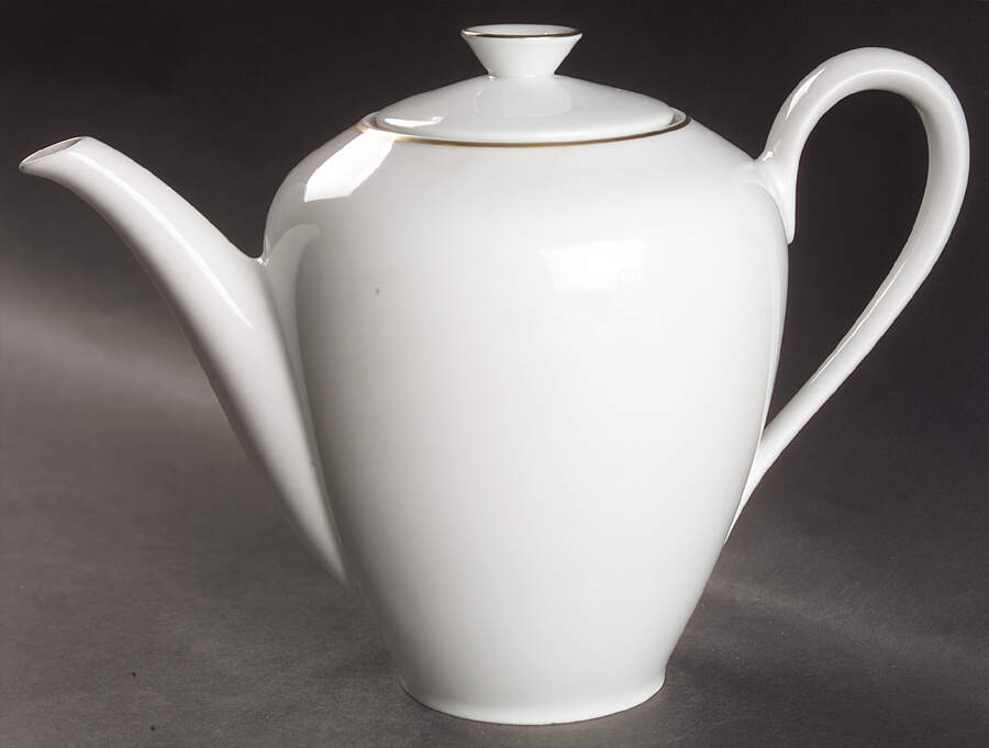 My Devotion (Gold Trim) Coffee Pot & Lid by Stonegate-1
