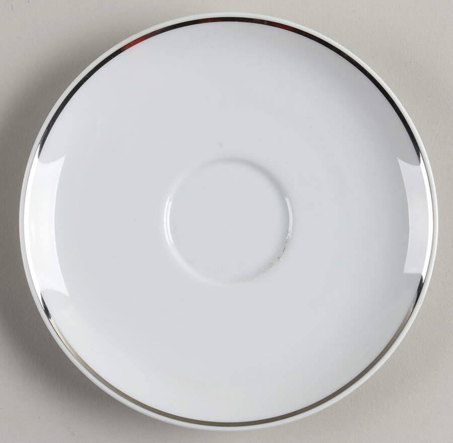 My Devotion (Platinum Trim) Saucer by Stonegate-1