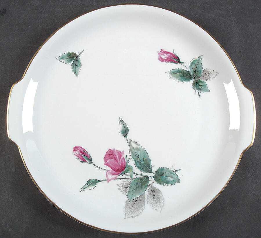 Sonata Handled Cake Plate by Stonegate-1
