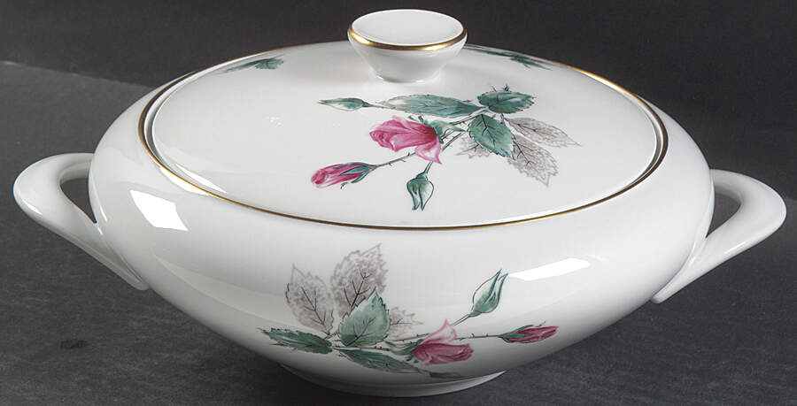 Sonata Round Covered Vegetable by Stonegate-1