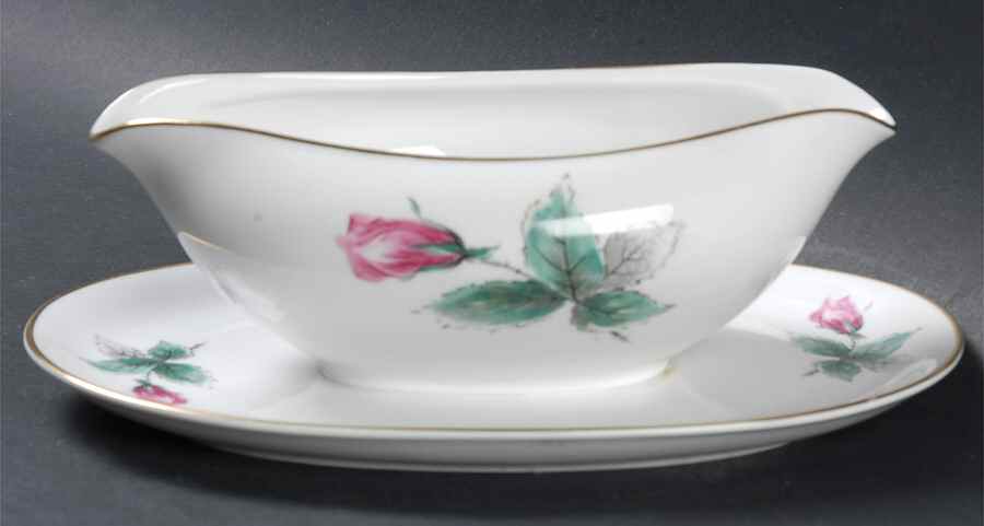 Sonata Gravy Boat with Attached Underplate by Stonegate-1
