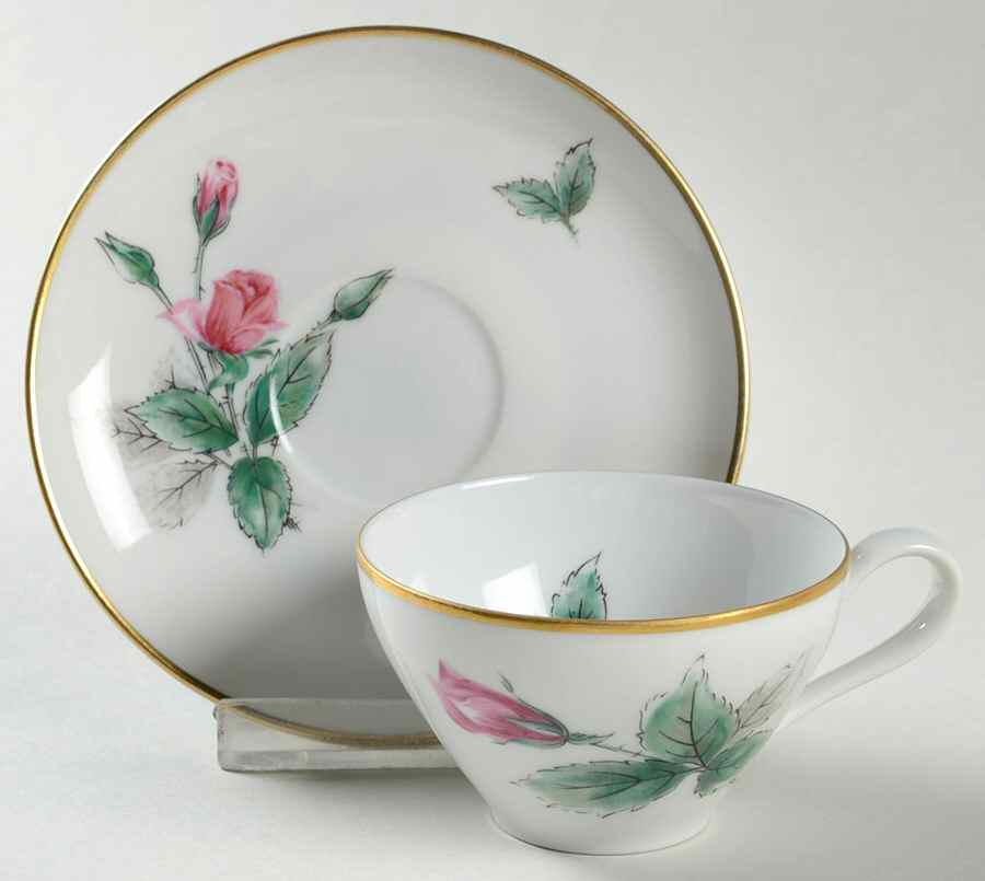 Sonata Flat Demitasse Cup & Saucer Set by Stonegate-1