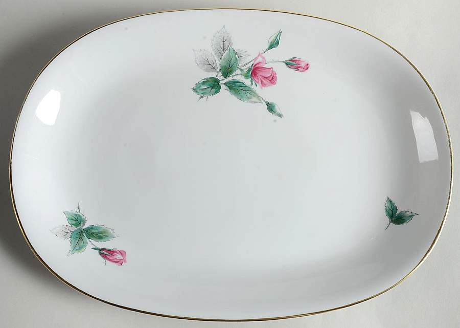 Sonata 16" Oval Serving Platter by Stonegate-1
