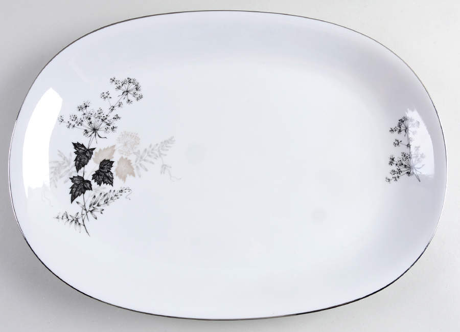Wooddale 16" Oval Serving Platter by Stonegate-1