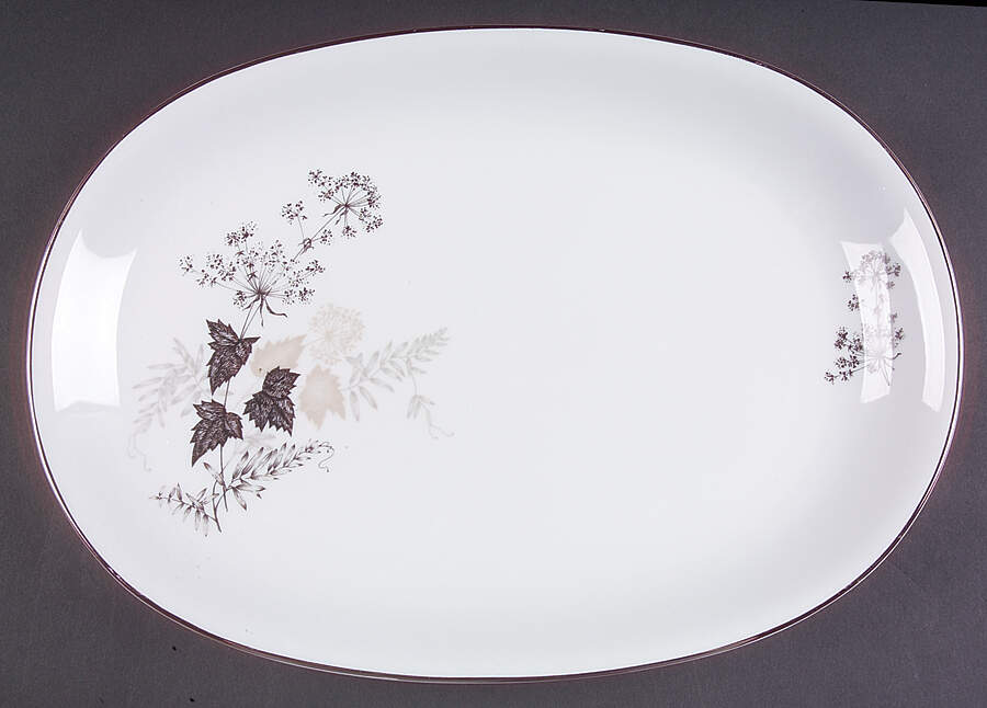 Wooddale 14" Oval Serving Platter by Stonegate-1