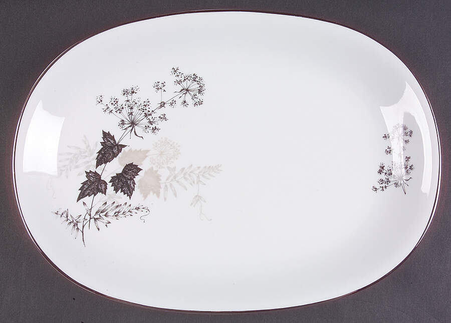 Wooddale 13" Oval Serving Platter by Stonegate-1