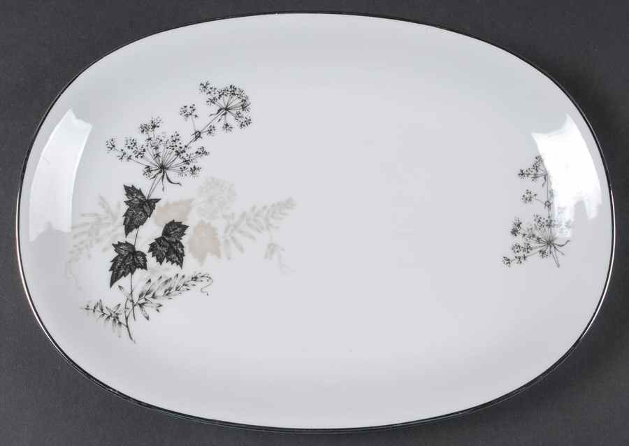 Wooddale 11" Oval Serving Platter by Stonegate-1