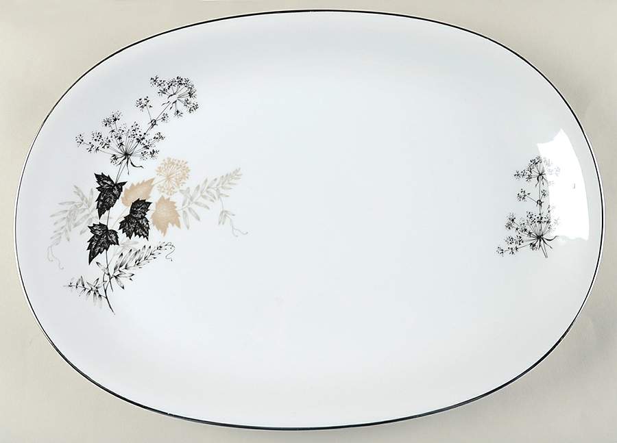 Wooddale 15" Oval Serving Platter by Stonegate-1