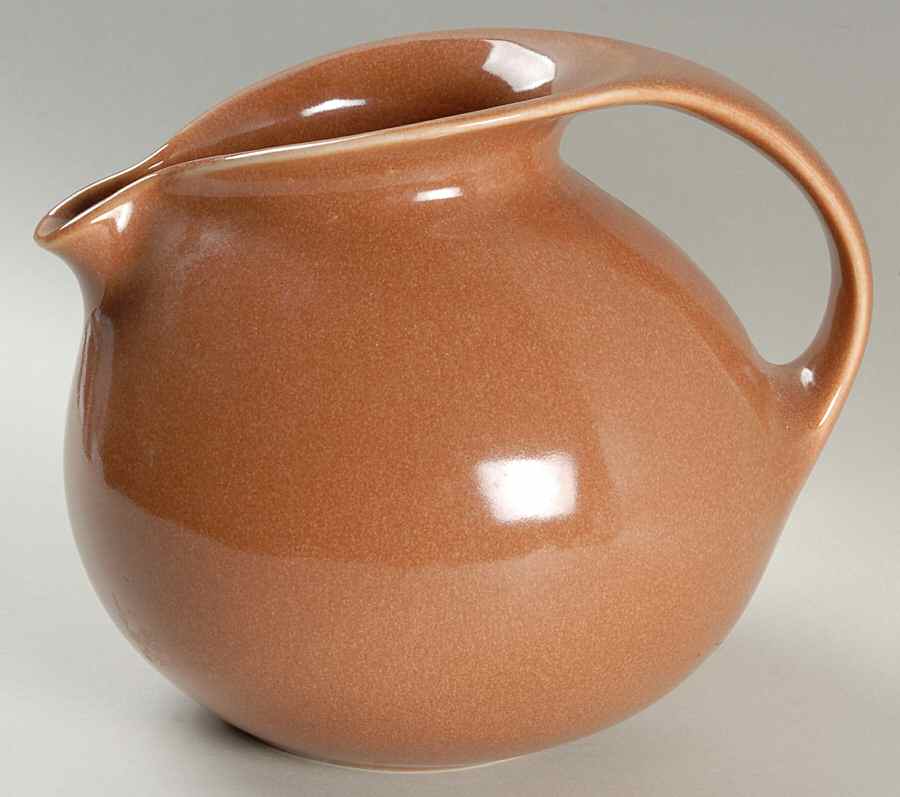 Cedar Brown 56 Oz Pitcher by Sterling China (USA)-1