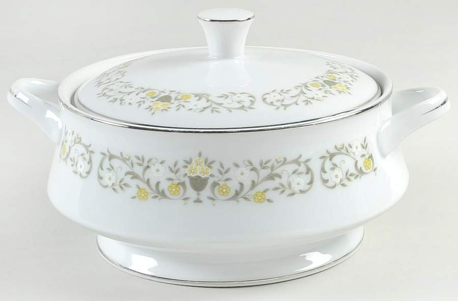 Florentine Round Covered Vegetable by Sterling China (Japan)-1