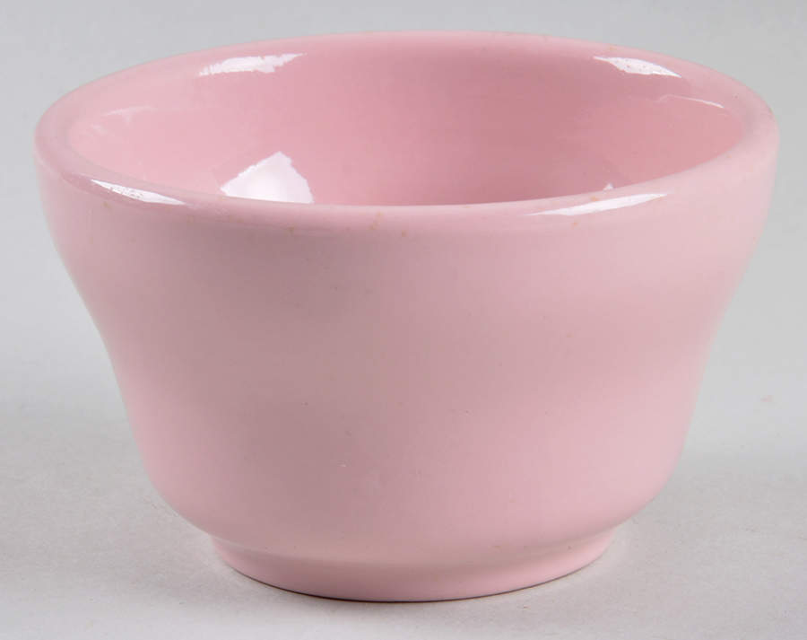 Shell Pink (Restaurant Ware, Rim Shape) Flat Bouillon Cup by Sterling China (USA)-1