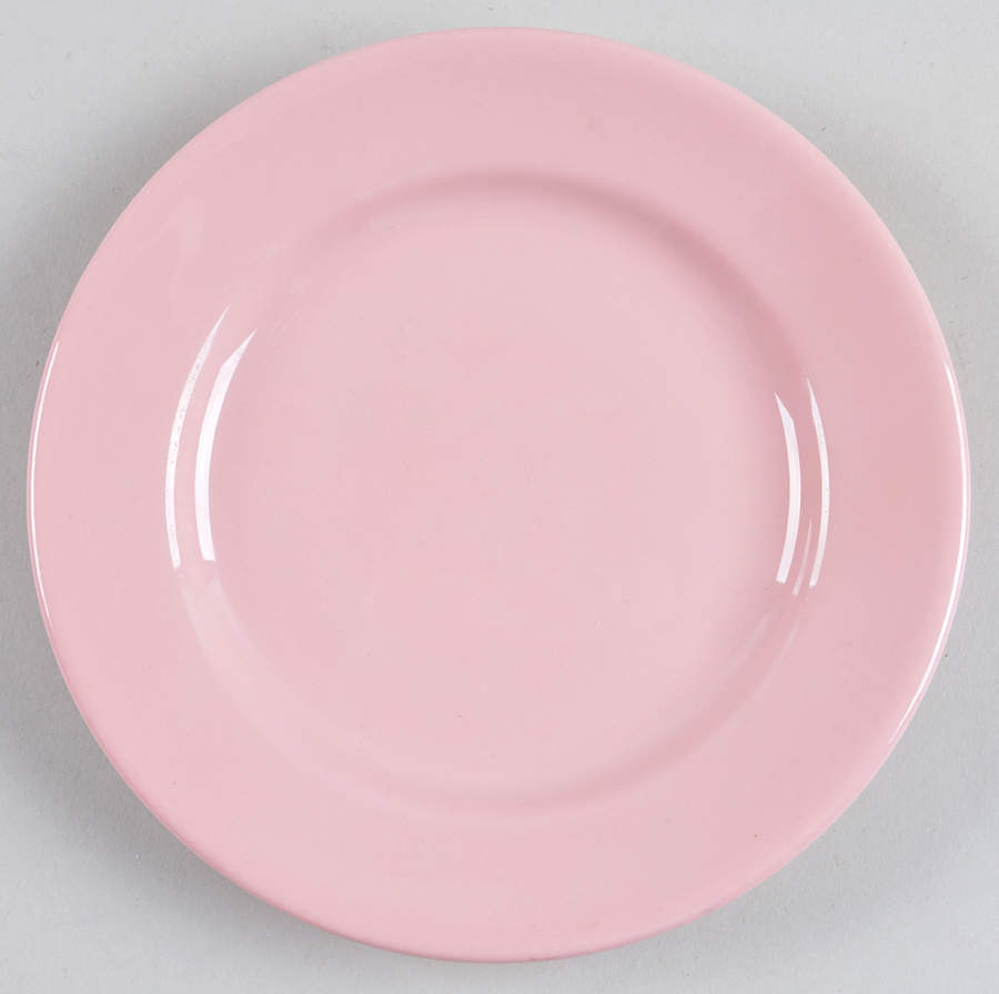 Shell Pink (Restaurant Ware, Rim Shape) Bread & Butter Plate by Sterling China (USA)-1