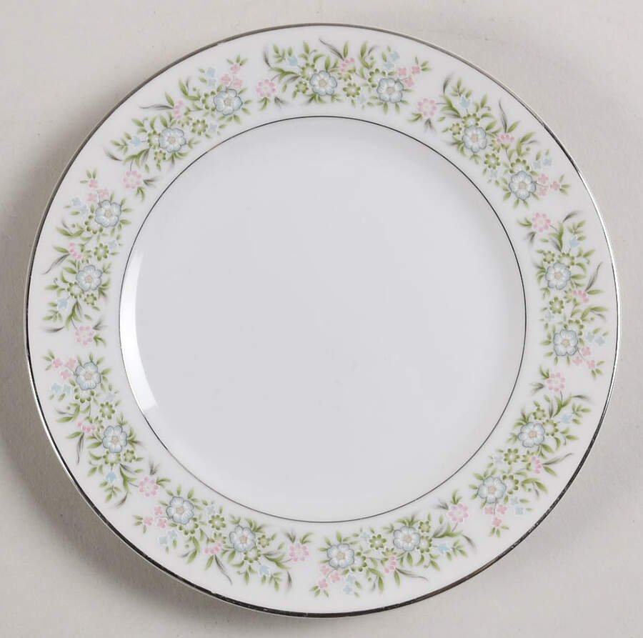 Springtime Bread & Butter Plate by Sterling China (Japan)-1
