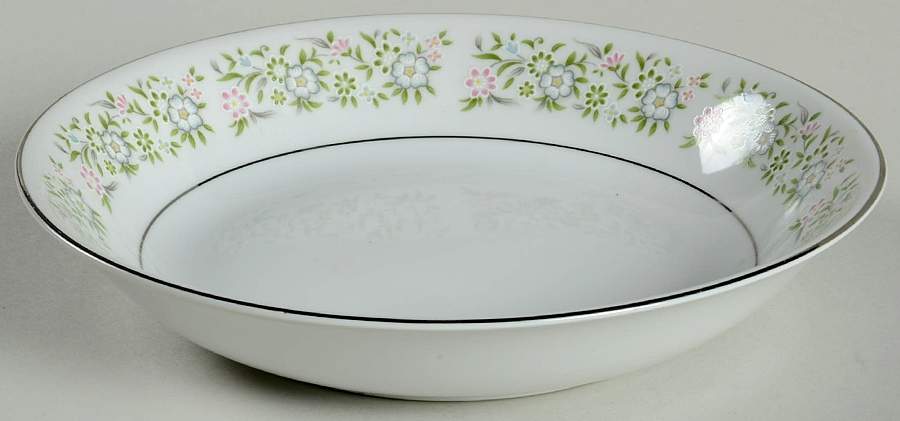 Springtime Coupe Soup Bowl by Sterling China (Japan)-1