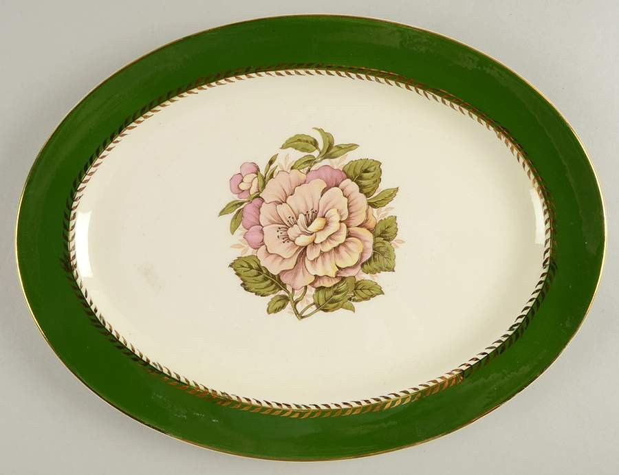 Duchess of Greencastle 13" Oval Serving Platter by Stetson-1