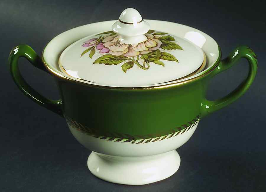 Duchess of Greencastle Sugar Bowl & Lid by Stetson-1