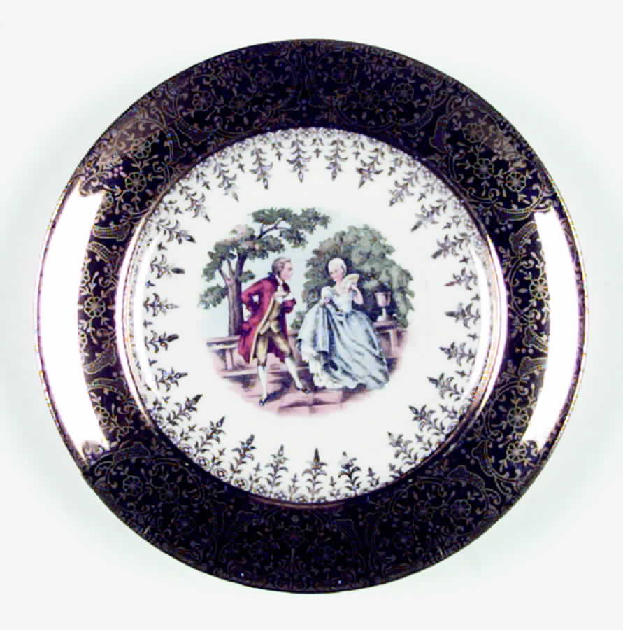 Golden Empress Bread & Butter Plate by Stetson-1