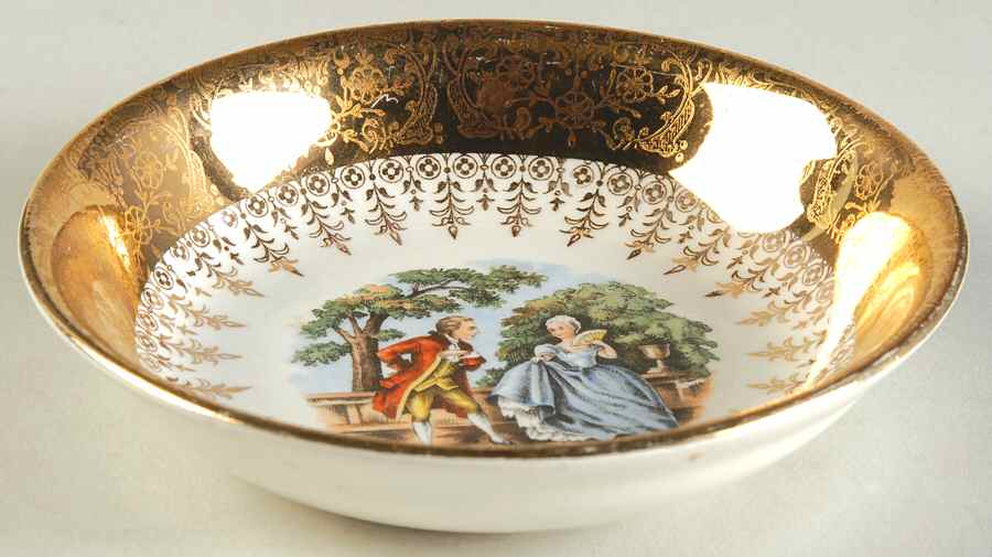 Golden Empress Fruit/Dessert (Sauce) Bowl by Stetson-1