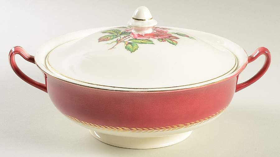 Lady Marlowe Round Covered Vegetable by Stetson-1