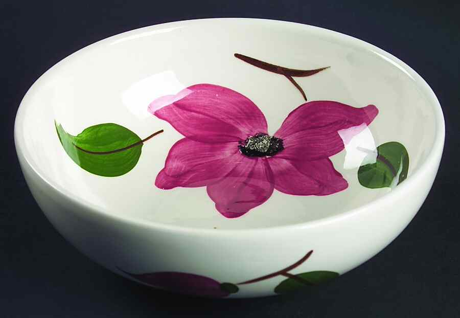 Meadow Rose 7" Salad Serving Bowl by Stetson-1