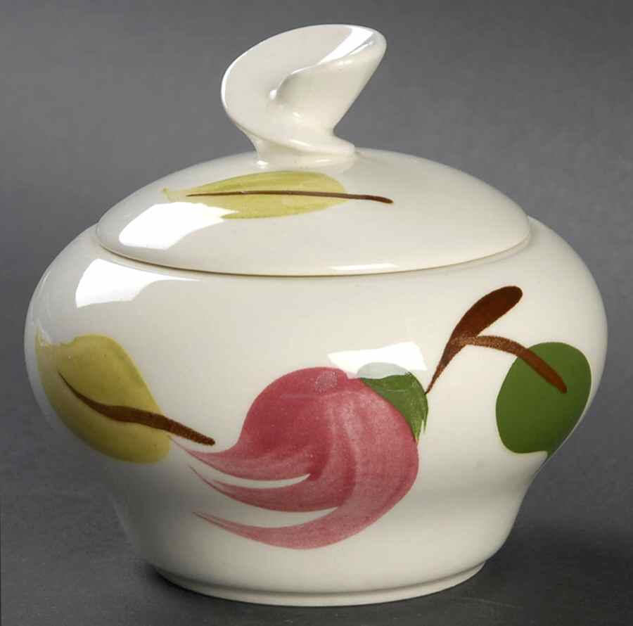 Meadow Rose Sugar Bowl & Lid by Stetson-1