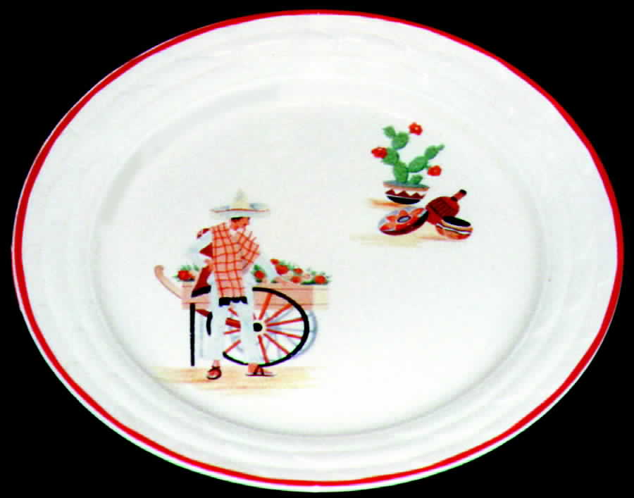 Pedro Dinner Plate by Stetson-1