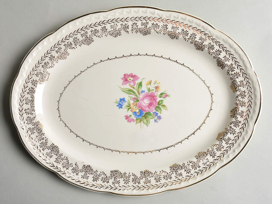 STT1 13" Oval Serving Platter by Stetson-1
