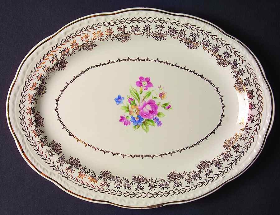 STT1 11" Oval Serving Platter by Stetson-1