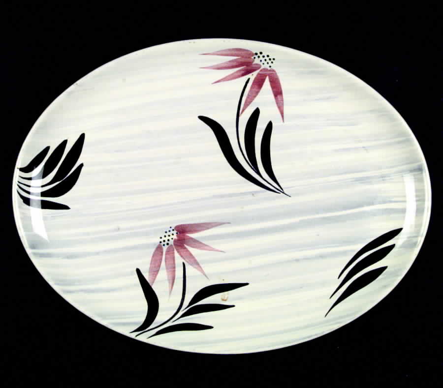 STT10 13" Oval Serving Platter by Stetson-1