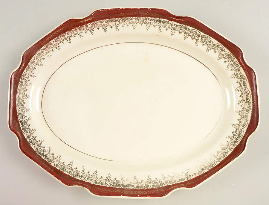 STT27 13" Oval Serving Platter by Stetson-1