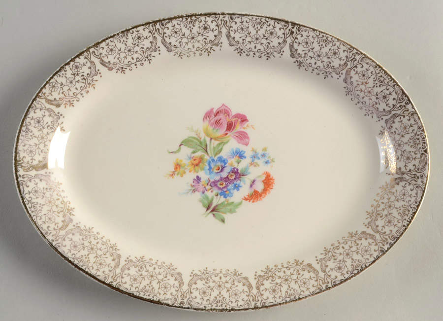 STT29 9" Oval Serving Platter by Stetson-1