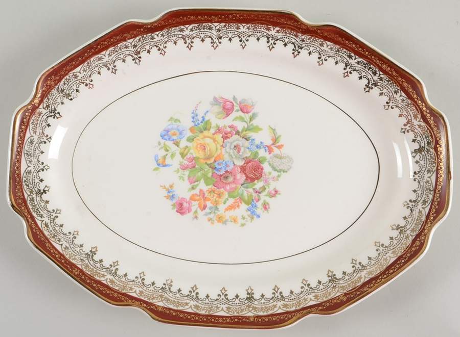 STT33 11" Oval Serving Platter by Stetson-1