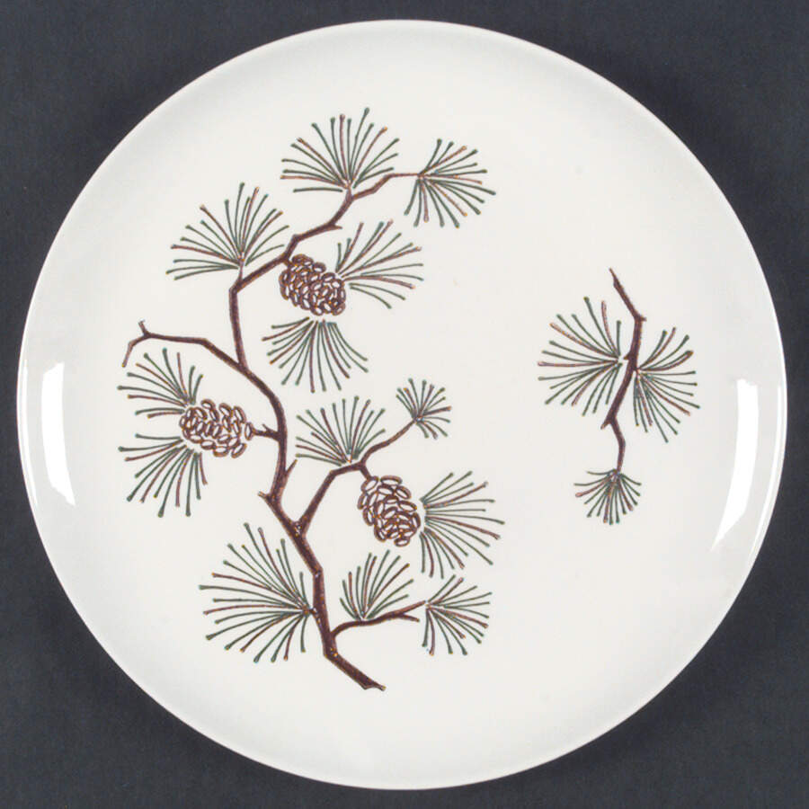 Misty Pine Dinner Plate by Stetson-1
