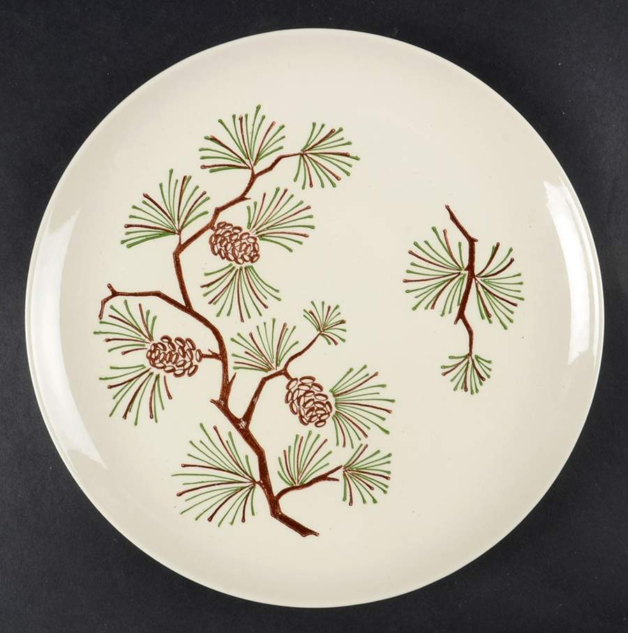 Misty Pine Dinner Plate by Stetson-1