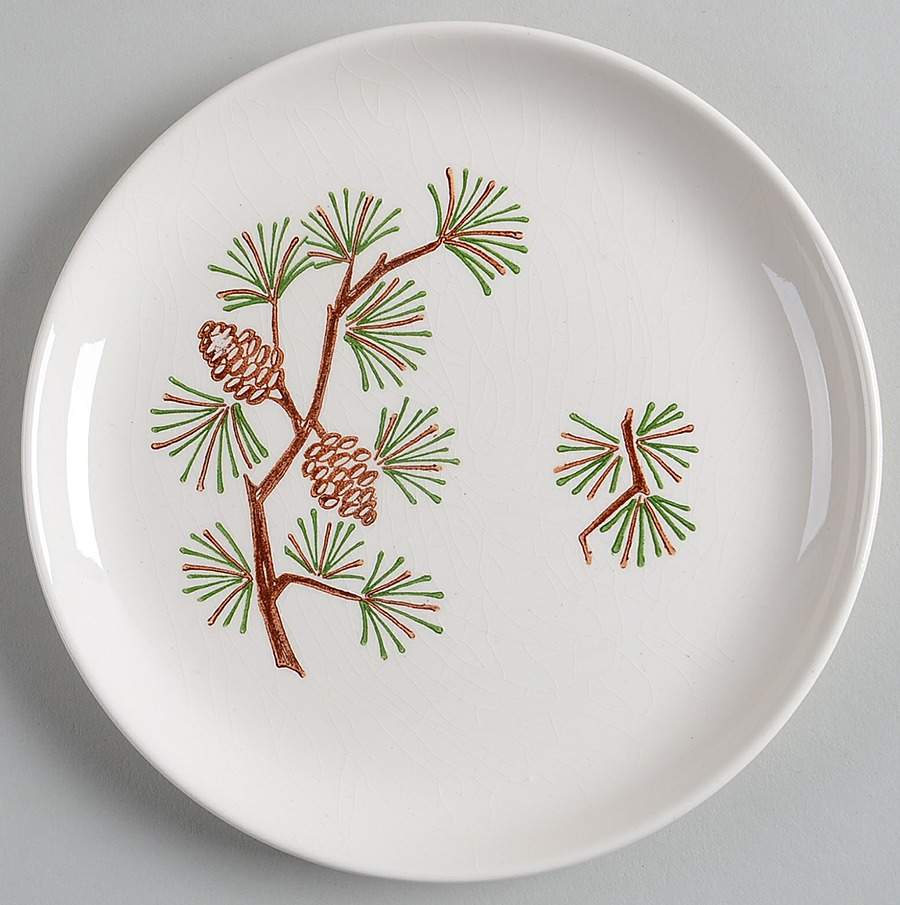 Misty Pine Bread & Butter Plate by Stetson-1