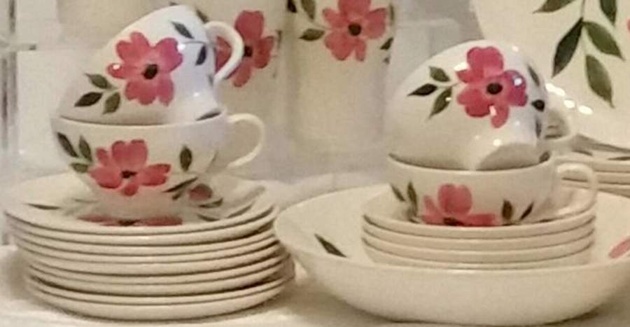 STT42 Flat Cup & Saucer Set by Stetson-1
